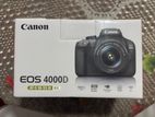 Canon 4000D Camera with 18-55 Lens