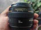 Canon 50mm 1.4 F Lens