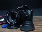 Canon 550D Camera , 18-135mm Lens,1120mAh Battery