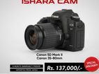 canon 5D mark 2 DSLR body with lens