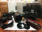 Canon 6D with 17-40mm 50mm Accessories