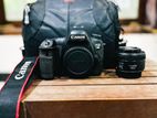 Canon 6d with 50 mm lens