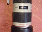 Canon 70-200mm f/2.8 is ii lens + 50 mmf/1.8