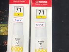 Canon 71 Yellow Ink Bottle