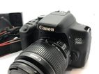 Canon 750D body with Lens