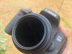 Canon 750D with 50mm STM 1.8F Set