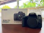 Canon 77D Full Set 50mm Lens 75-300mm