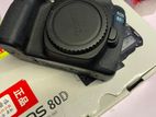 Canon 80 D Body Full Set with Lens