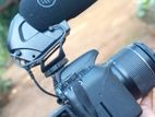 Canon 800D Camera with mic