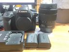 Canon 80D Camera With Lens
