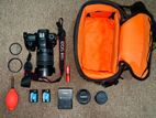 Canon 80 D Camera and Lens