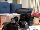 Canon 80D Camera With Lens Full Set
