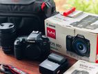 Canon 80D Full Set with 18-135mm Lens
