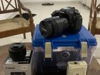 Canon 80D with Two Lenses + Dry Box