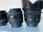 Canon 90 , 50mm Macro Prime Lenses