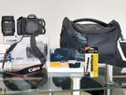 Canon DSLR with accessories