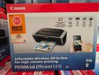 Canon E470 All in One Wifi Printer