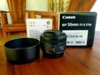 Canon EF 50mm f1.8 Lens