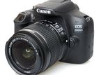 Canon EOS 2000D DSLR Camera with 18-55mm Lens for Rent