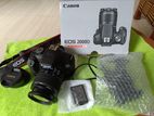 Canon EOS 2000D DSLR Camera with 18-55mm Lens