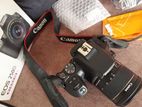 Canon EOS 250D 4K DSLR Camera Full Set Box
