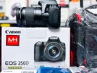 Canon EOS 250D 4K DSLR Camera Full Set Box
