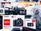Canon EOS 250D 4K DSLR Camera Full Set Box