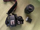 Canon Eos 250 D Dslr Camera with Efs 18-55 Mm Lens