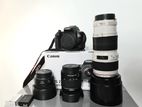 Canon EOS 250d Full Set with Lenses