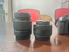 Canon EOS 4000D Camera With 2 Lenses