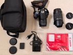 Canon EOS 4000D Full Set With Zoom Lens