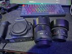 Canon Eos 5d Mark iii Camera with 85mm 1.8 50mm Lenses