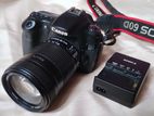 Canon eos 60d with EFS 18 - 135mm lens