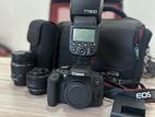 Canon EOS 750D DSLR Camera with other Accessories