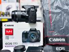 Canon EOS 77D 24.3MP DSLR Camera Full Set