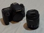 Canon EOS 77D DSLR Camera Full Set with box