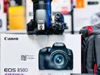 Canon EOS 850D 4K DSLR Camera Full Set Box