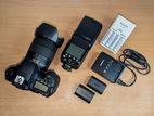 Canon EOS 90D with 18-135mm Kit lens + Godox TT685 Speed Light Full Set