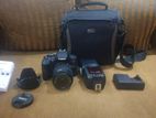 Canon EOS Kiss X8i Full Kit