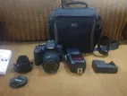 Canon EOS Kiss X8i Full Kit