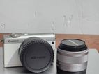 Canon Eos M10 with Adapter