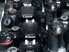 Canon / Nikon Sony DSLR Camera Full Set