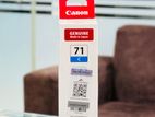 Canon Pixma 71 Genuine Ink Bottle (Cyan)