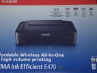 Canon Pixma Ink Efficient E470 Printer