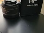 Canon RF 16 mm F 1.8 lens