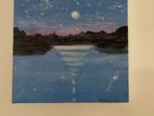 Canvas Moonlight Painting