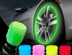 Vehicle Tire Electric Luminous Valve Cap (10 Pcs)