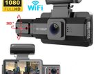 car camera wifi 12mp HD Front + inside recording 2in1 new