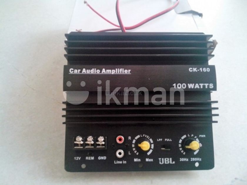 Car Plate for Subwoofer Amp for Sale in Nugegoda ikman