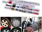 car Tyre Marker pen Waterproof " wite